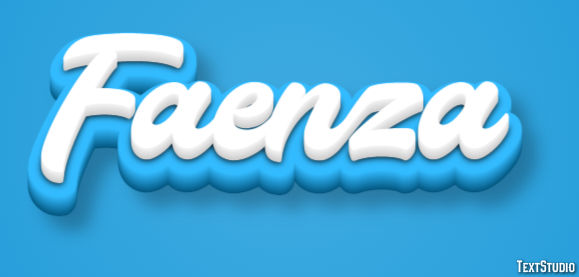 Faenza Effet de Texte