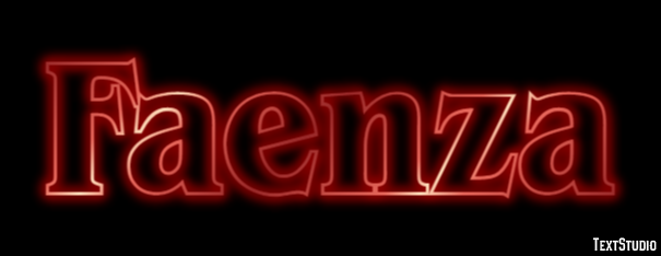 Faenza Effet de Texte