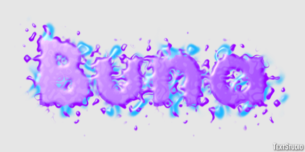 Buna Text Effect