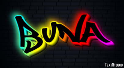 Buna Text effect