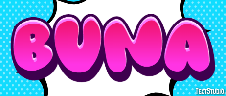Buna Texteffekt