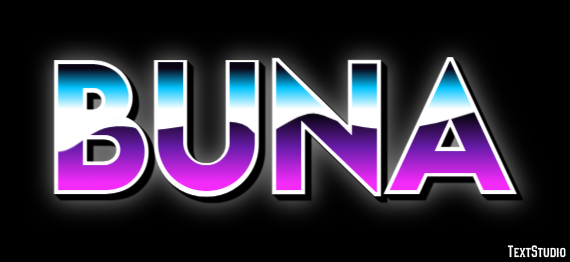 Buna Tekst Effect