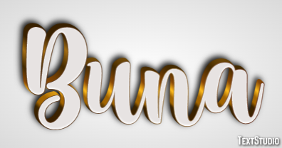 Buna Text Effect