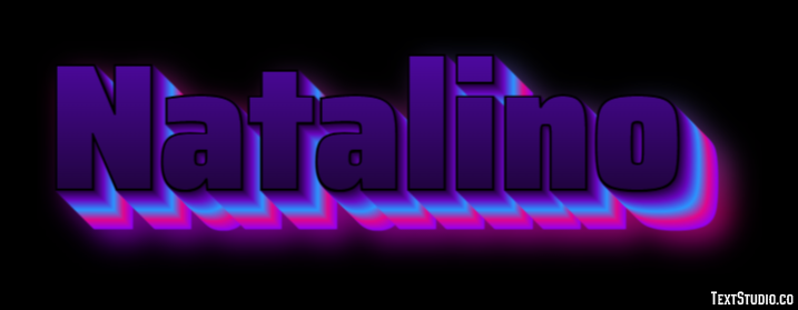 Natalino Effetto testo