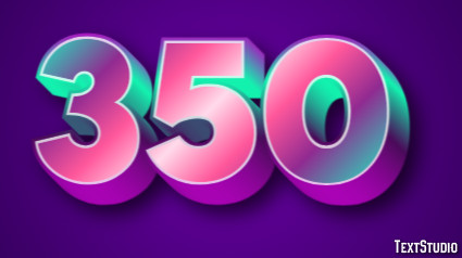 350 テキスト効果