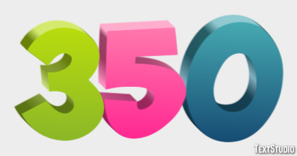 350 テキスト効果