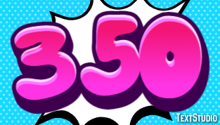 350 Efecto de Texto