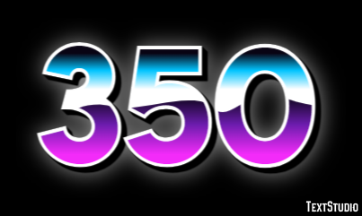 350 テキスト効果