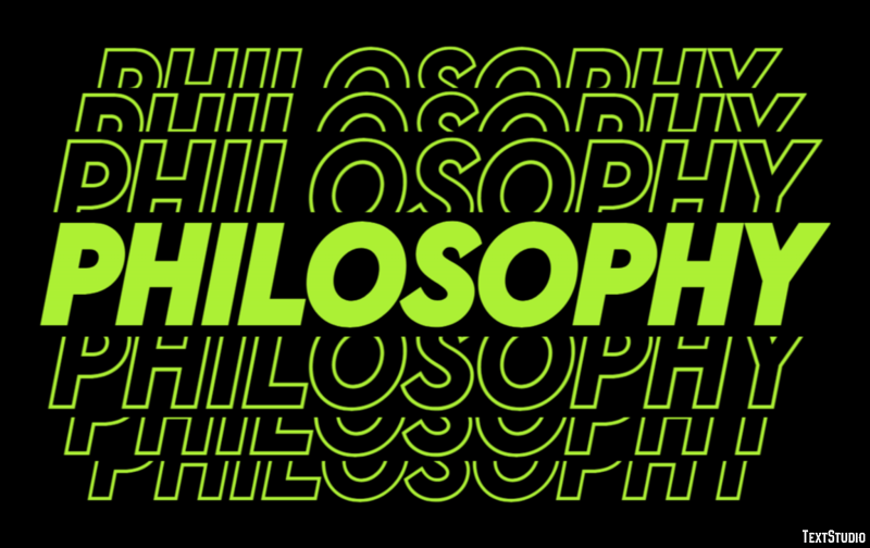 Philosophy Text Effect
