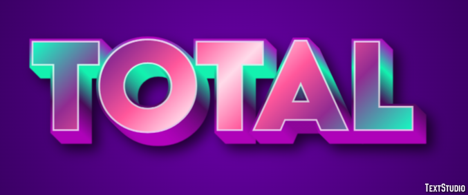 Total Text Effect