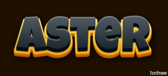 Aster Text Effect