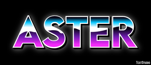 Aster Text Effect