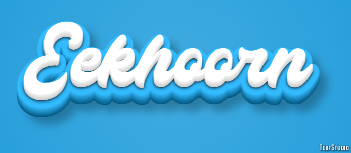 Eekhoorn Tekst Effect