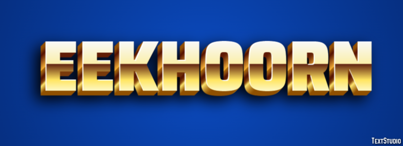 Eekhoorn Tekst effect