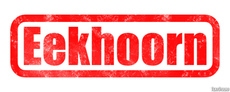 Eekhoorn Tekst effect