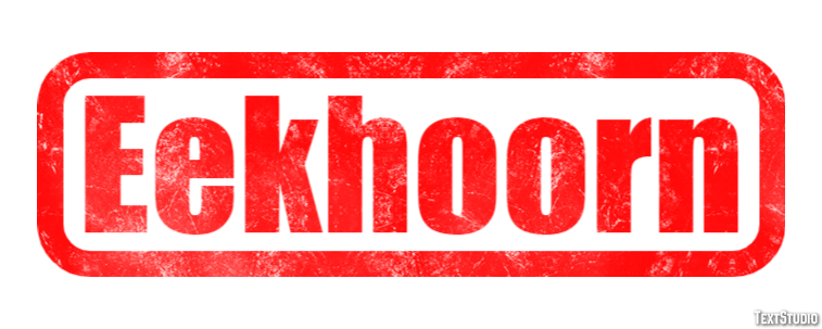 Eekhoorn Efecto de Texto