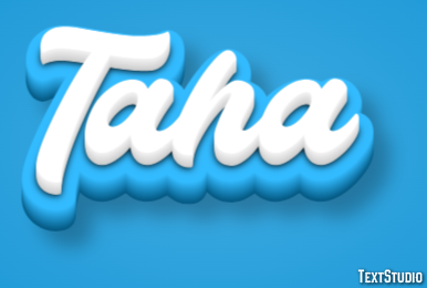 Taha Text Effect