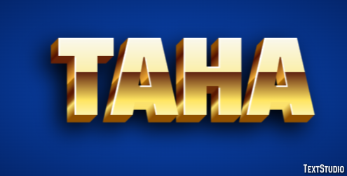 Taha Text Effect