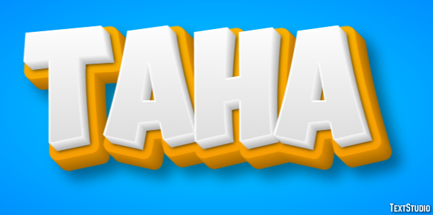 Taha Text Effect