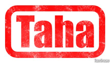 Taha Text effect