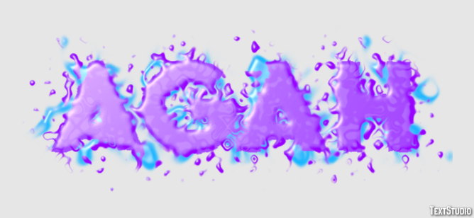 Agah Texteffekt