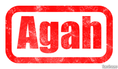 Agah Texteffekt