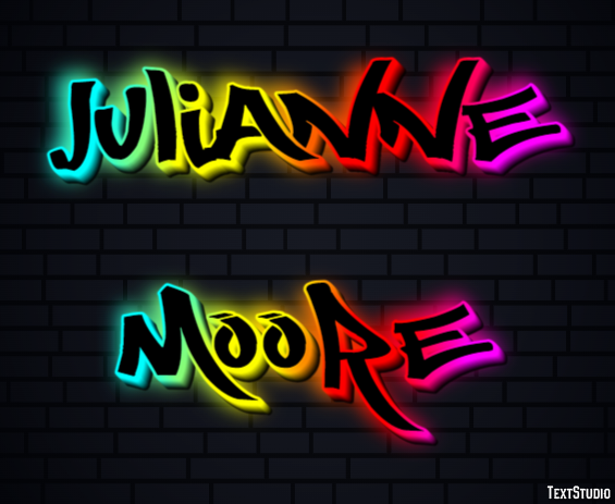 Julianne Moore Efeito do texto