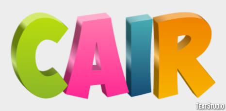 Cair Efeito de texto