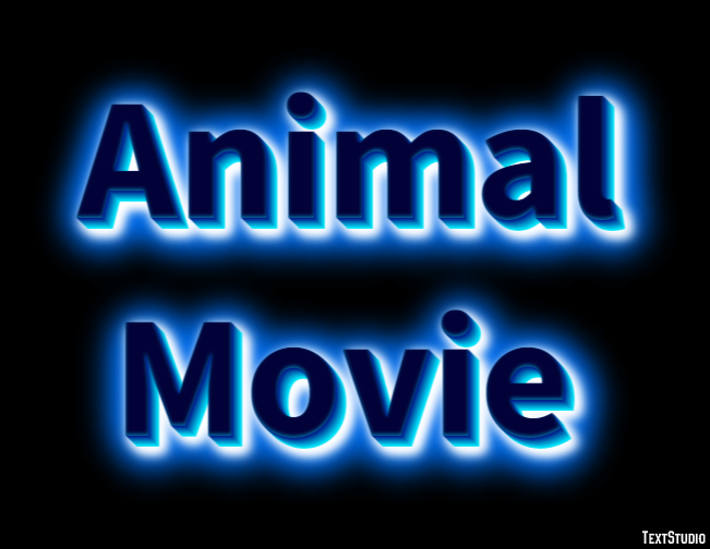 Animal Movie Effetto testo