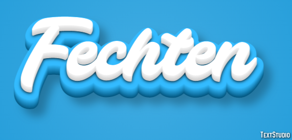 Fechten Text Effect