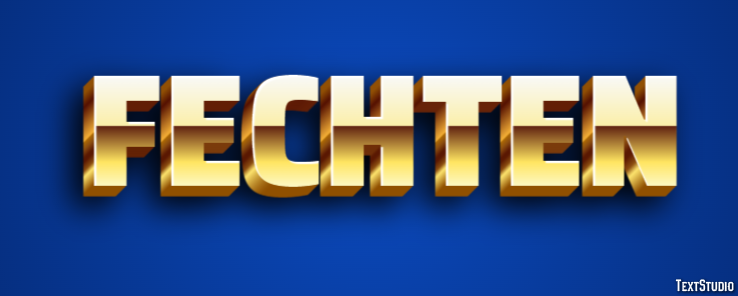 Fechten Texteffekt