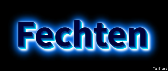 Fechten Text Effect