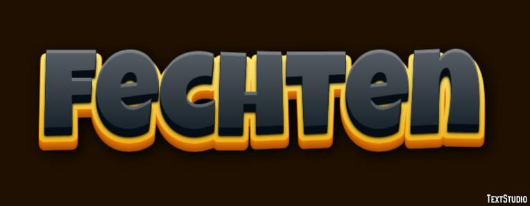 Fechten Text Effect