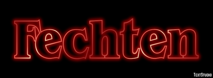 Fechten Text Effect