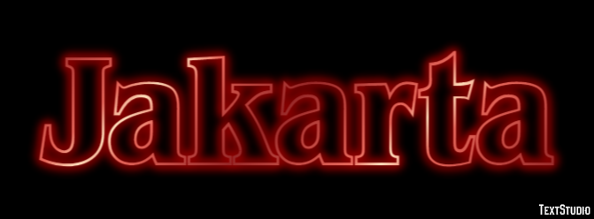 Jakarta Efekt tekstowy
