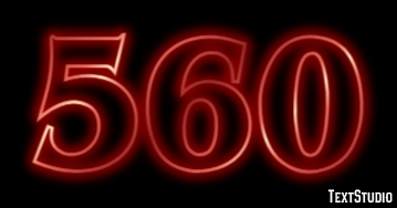 560 Text Effect