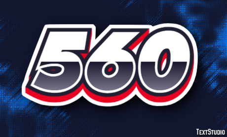 560 Text Effect