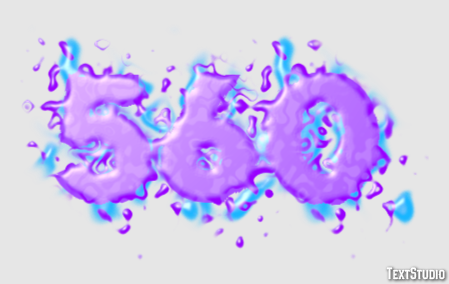560 Text Effect