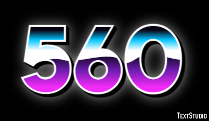 560 Text Effect