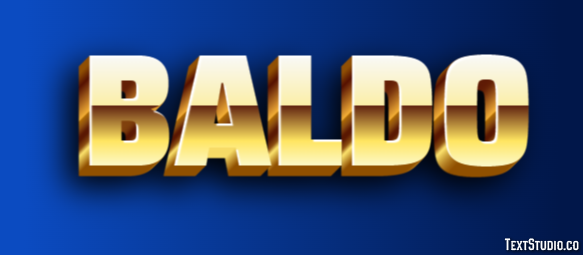 Baldo Text effect