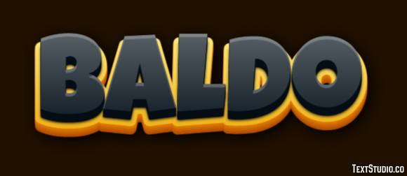 Baldo Text Effect