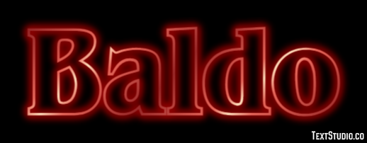 Baldo Text effect