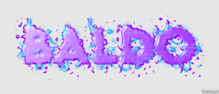Baldo Text effect