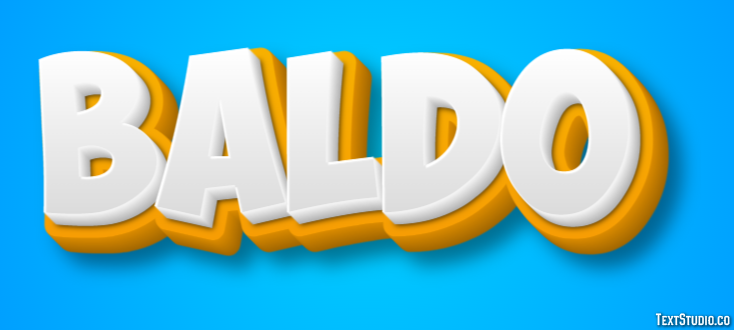 Baldo Text Effect