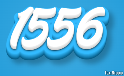 1556 Text Effect