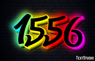 1556 Text Effect