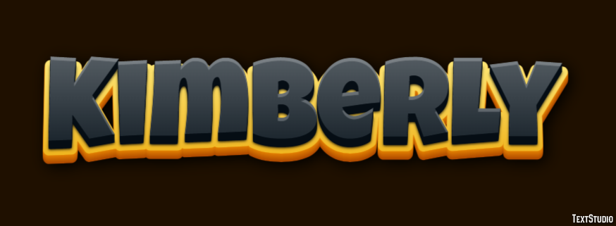Kimberly Текстовый эффект
