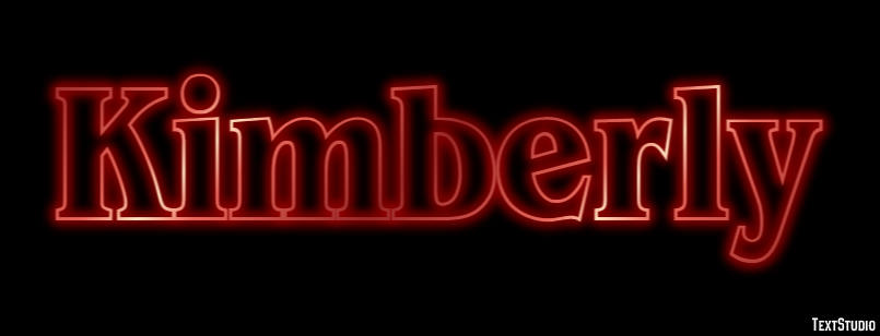 Kimberly Текстовый эффект