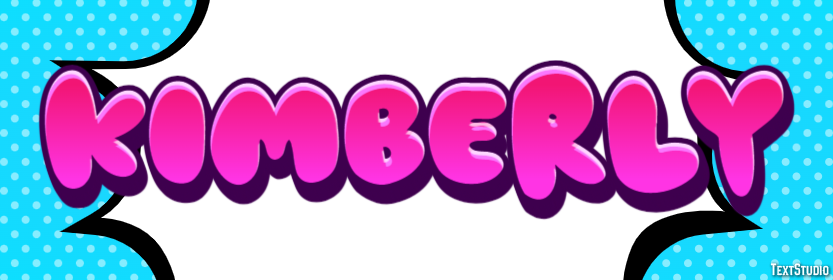 Kimberly Текстовый эффект