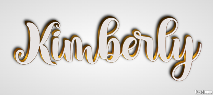 Kimberly Efeito de texto